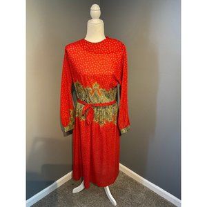 Vintage 60s Womens Dress Toni todd size 12